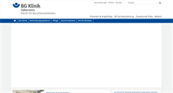 Desktop Screenshot of klinik-falkenstein.com